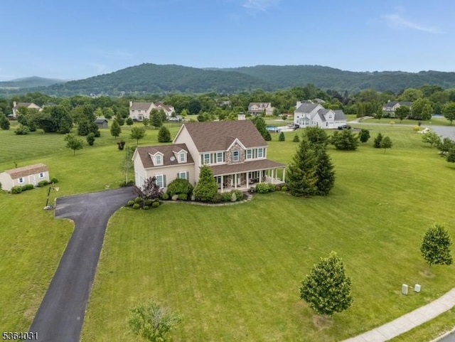 13 Highlands Way, Lopatcong Twp, NJ 08865 - view from above of property featuring a mountainous background