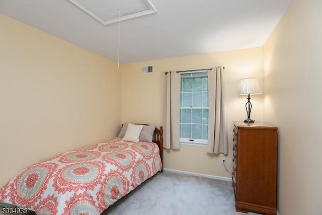 13 Deer Path Cir, Green Brook Twp, NJ 08812 - bedroom with attic access and carpet