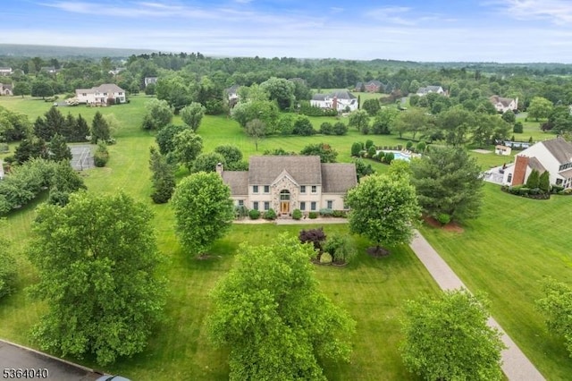 31 Deer Path, Hillsborough Twp, NJ 08844 - view from above of property featuring a tree filled landscape