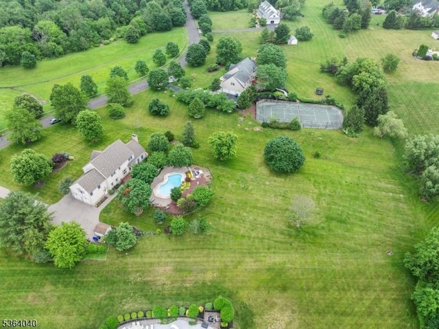 31 Deer Path, Hillsborough Twp, NJ 08844 - aerial view of property's location featuring a pool area
