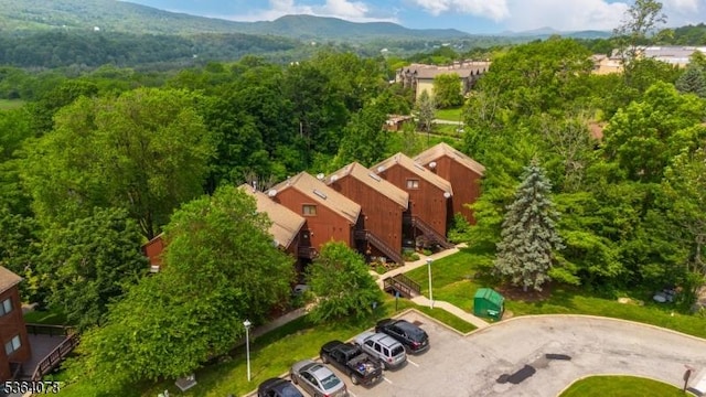 2 Falkenstein Dr Unit 10, Vernon Twp, NJ 07462 - bird's eye view of a mountainous background and a heavily wooded area