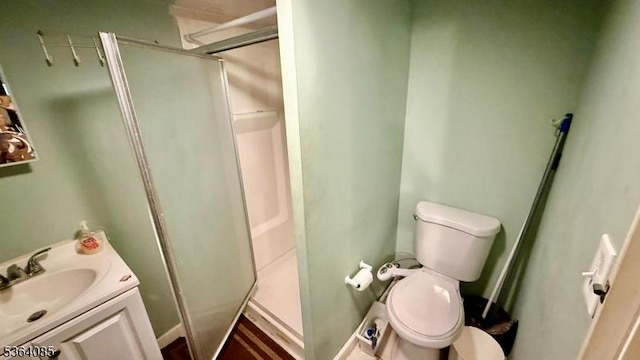 3 Hann Ter, Washington Boro, NJ 07882 - bathroom featuring vanity and a shower stall