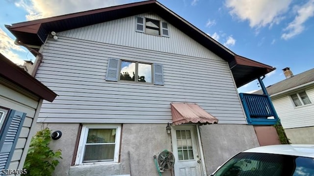 3 Hann Ter, Washington Boro, NJ 07882 - view of side of property with stucco siding