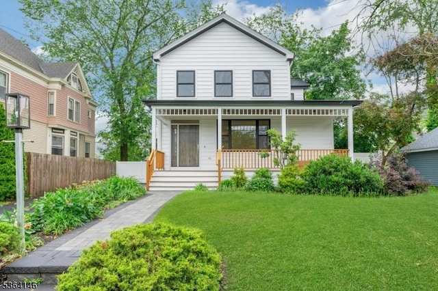 21 W Cliff St, Somerville Boro, NJ 08876 - view of front of home featuring covered porch