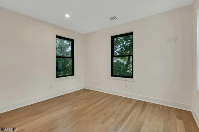 21 W Cliff St, Somerville Boro, NJ 08876 - unfurnished room featuring light wood-style flooring and recessed lighting
