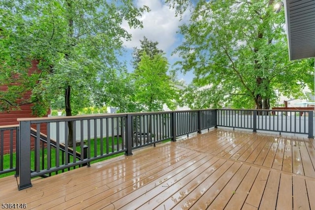 21 W Cliff St, Somerville Boro, NJ 08876 - view of wooden terrace