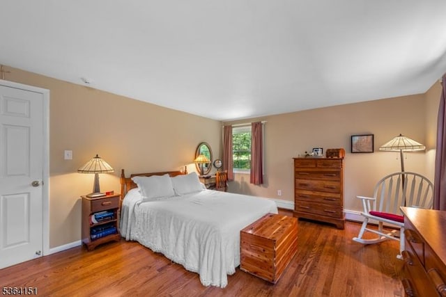 37 Dogwood Dr, Chester Twp, NJ 07930 - bedroom featuring wood finished floors and baseboard heating