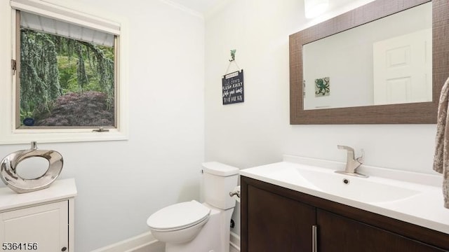 165 Rock Rd W, Green Brook Twp, NJ 08812 - half bathroom with vanity and toilet