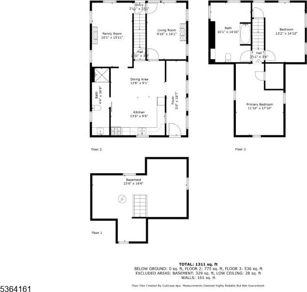 132 Axford Ave, Oxford Twp, NJ 07863 - property floor plan