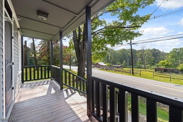 132 Axford Ave, Oxford Twp, NJ 07863 - view of deck