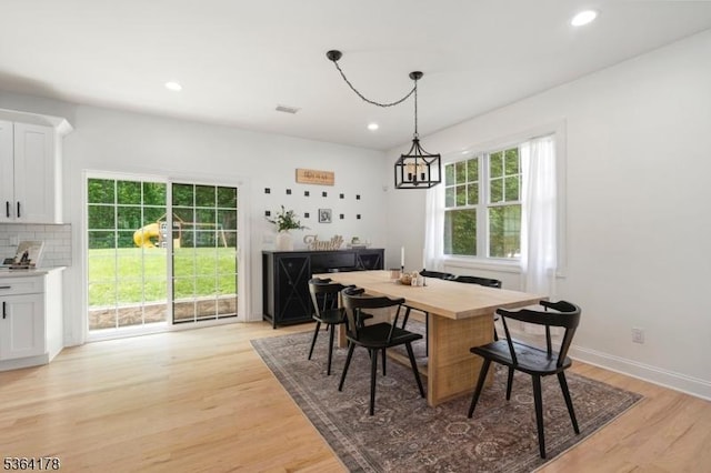 29 Tennis Rd, Jefferson Twp, NJ 07849 - dining space with light wood finished floors and recessed lighting