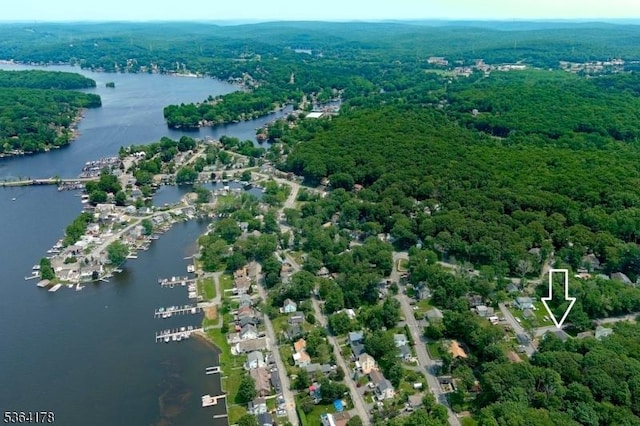 29 Tennis Rd, Jefferson Twp, NJ 07849 - aerial view of a nearby body of water