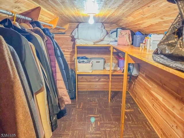 23 Bogle Ave, North Arlington Boro, NJ 07031 - spacious closet with vaulted ceiling