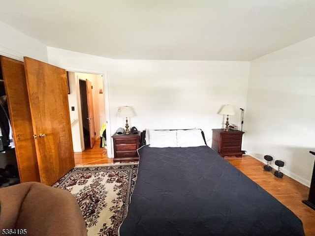 23 Bogle Ave, North Arlington Boro, NJ 07031 - bedroom featuring wood finished floors and baseboards