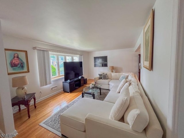 23 Bogle Ave, North Arlington Boro, NJ 07031 - living room featuring light wood-style flooring