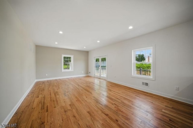 181 Randolph Ave, Mine Hill Twp, NJ 07803 - empty room featuring light wood-style floors and recessed lighting