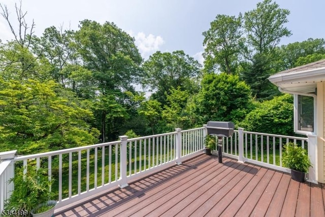 11 Putters Rd, Roxbury Twp, NJ 07876 - deck featuring area for grilling