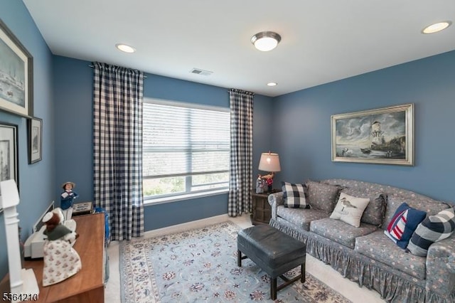 3 Indigo Rd, Allamuchy Twp, NJ 07840 - living area with carpet floors and recessed lighting