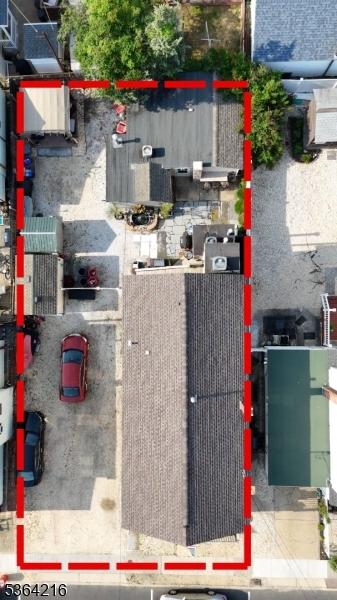 214 Franklin Ave, Seaside Heights Boro, NJ 08751 - aerial view of property's location with property boundaries highlighted