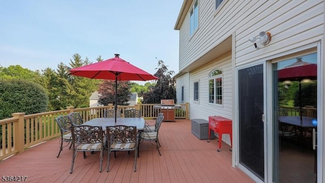 74 Oxford Pl, Hillsborough Twp, NJ 08844 - deck featuring outdoor dining area and area for grilling
