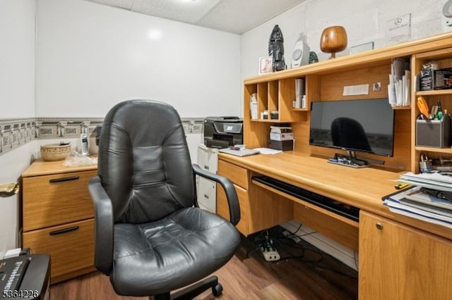 1707 Valley Rd, Long Hill Twp, NJ 07946 - office area with wood finished floors