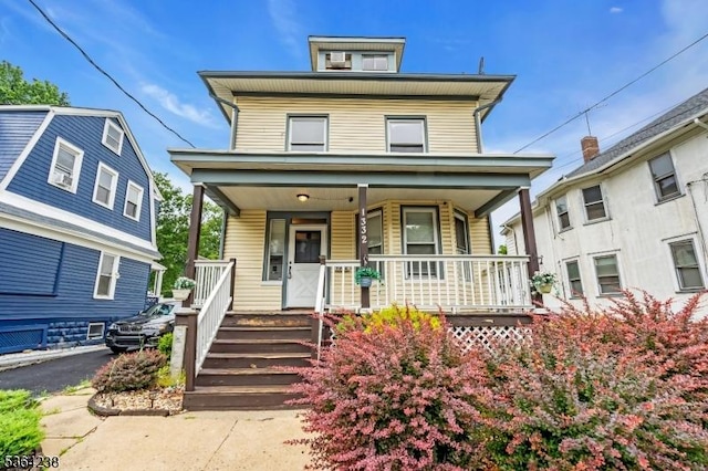 1332 Maple Ter, Rahway City, NJ 07065 - traditional style home with covered porch