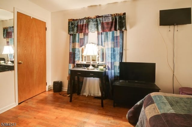 6 Essex St Unit F-32, Belleville Twp, NJ 07109 - bedroom featuring light wood-style flooring and baseboards