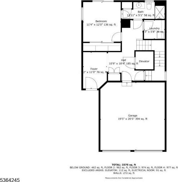 4 Hanover Rd Unit 1, Florham Park Boro, NJ 07932 - view of room layout