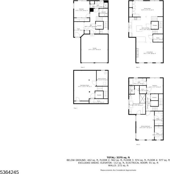 4 Hanover Rd Unit 1, Florham Park Boro, NJ 07932 - view of floor plan / room layout