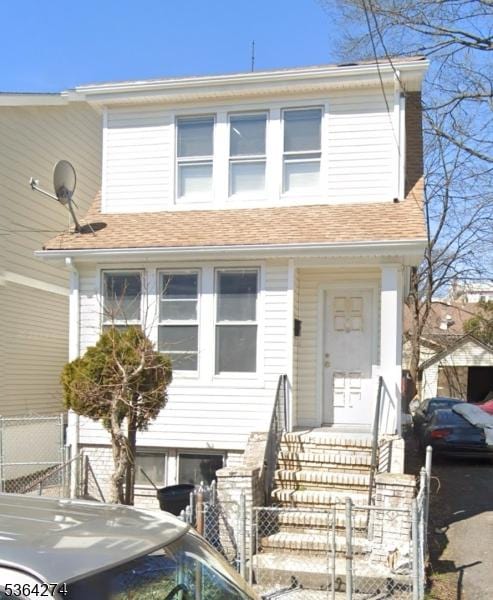 153 Brookside Ave, Irvington Twp, NJ 07111 - multi unit property featuring a fenced front yard