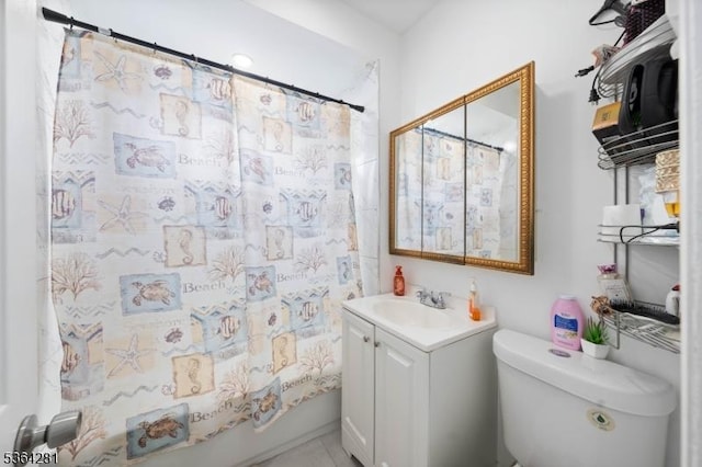684 Harrison St, Rahway City, NJ 07065 - bathroom featuring vanity and shower / tub combo