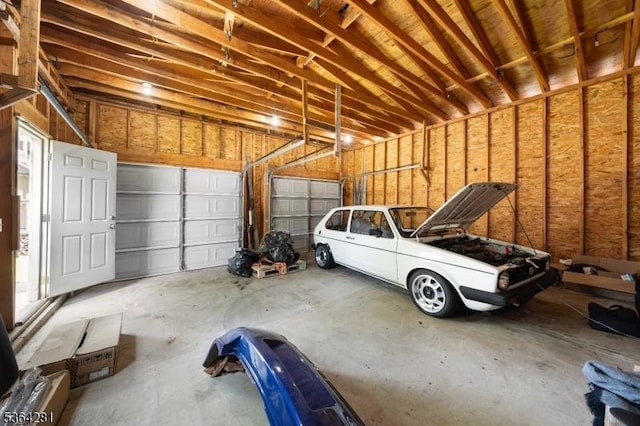 684 Harrison St, Rahway City, NJ 07065 - view of garage