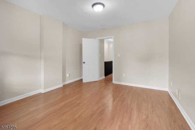 158 Catherine St Unit A/B, Elizabeth City, NJ 07201 - empty room with light wood finished floors and baseboards