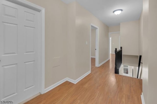158 Catherine St Unit A/B, Elizabeth City, NJ 07201 - corridor featuring an upstairs landing and light wood-type flooring