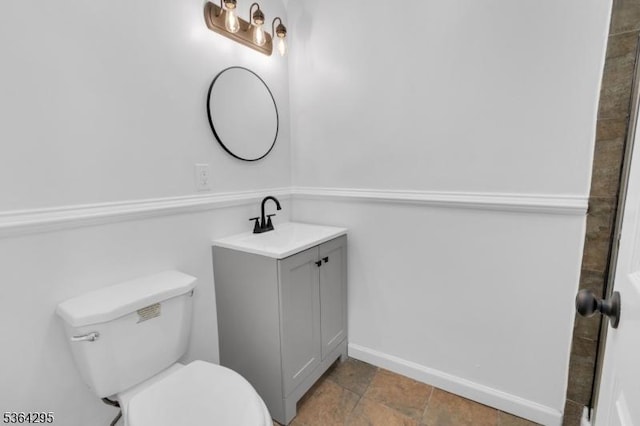 158 Catherine St Unit A/B, Elizabeth City, NJ 07201 - bathroom featuring toilet and vanity