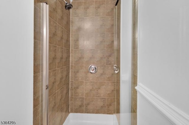158 Catherine St Unit A/B, Elizabeth City, NJ 07201 - bathroom featuring a shower stall