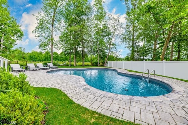 1 Warwick Dr, Washington Twp, NJ 07853 - view of pool with a patio