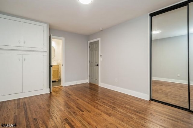 9 Somerset Pl, West Milford Twp, NJ 07480 - unfurnished bedroom with wood finished floors and ensuite bathroom