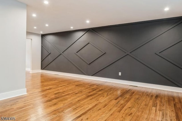 9 Somerset Pl, West Milford Twp, NJ 07480 - empty room featuring light wood finished floors and recessed lighting