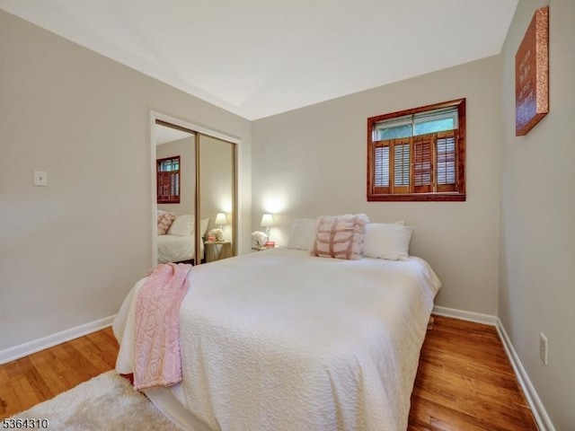 23 Felter Pl, Jefferson Twp, NJ 07849 - bedroom featuring wood finished floors and a closet