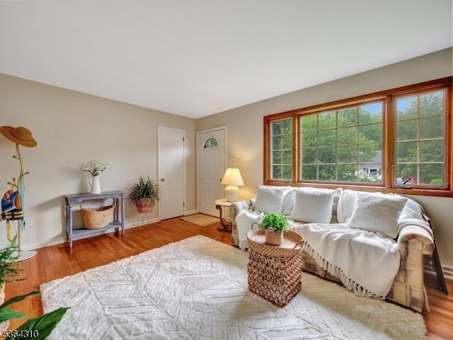 23 Felter Pl, Jefferson Twp, NJ 07849 - living area featuring wood finished floors