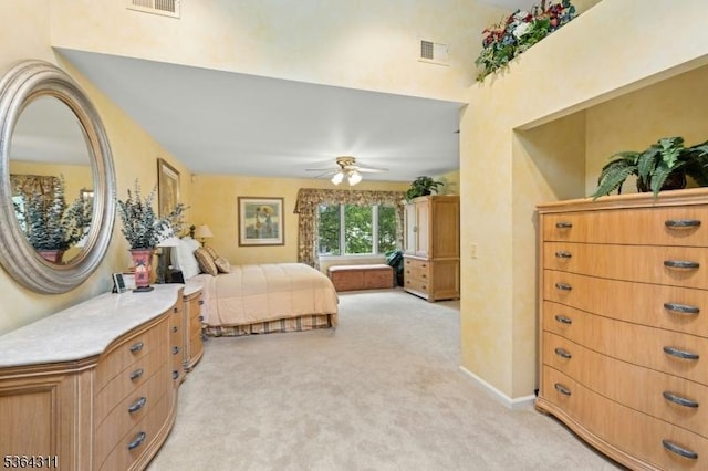 2242 Shawnee Path, Scotch Plains Twp, NJ 07076 - bedroom featuring light colored carpet and a ceiling fan