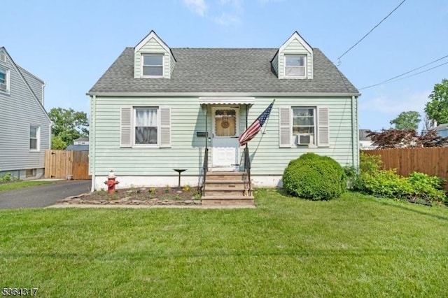 520 Marion St, Bound Brook Boro, NJ 08805 - new england style home featuring entry steps, roof with shingles, and cooling unit
