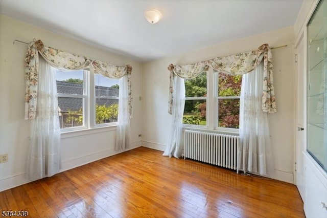 87 S Ridgedale Ave, East Hanover Twp, NJ 07936 - unfurnished room with radiator and hardwood / wood-style floors