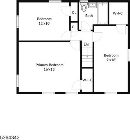 203 Beech St, Cranford Twp, NJ 07016 - view of floor plan / room layout
