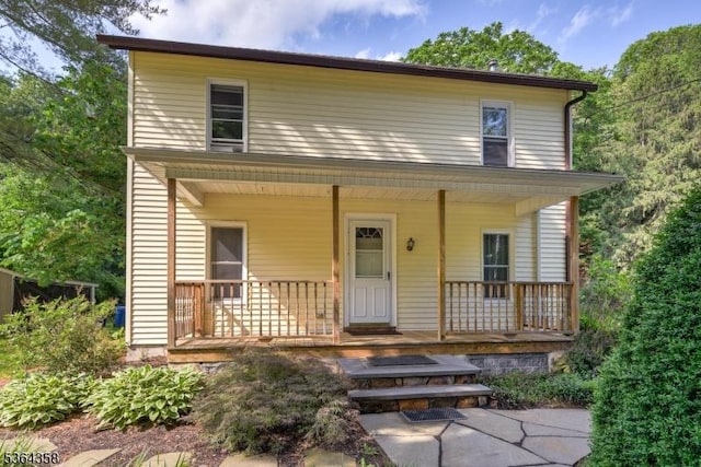 2056 State Route 31, Lebanon Twp, NJ 08826 - view of front of house featuring covered porch