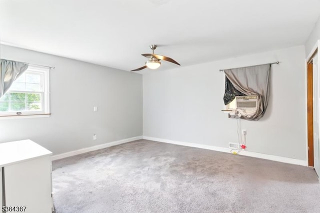 1126-1200 Grant Ave, Plainfield City, NJ 07060 - unfurnished room with a ceiling fan, carpet floors, and cooling unit