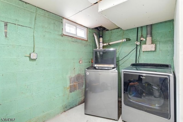 1126-1200 Grant Ave, Plainfield City, NJ 07060 - laundry room with washing machine and dryer