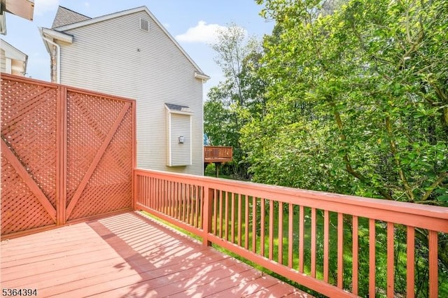 156 Arrowgate Dr, Randolph Twp, NJ 07869 - view of wooden terrace
