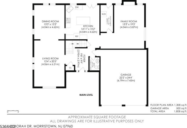 1 Deborah Dr, Morris Twp, NJ 07960 - view of home floor plan